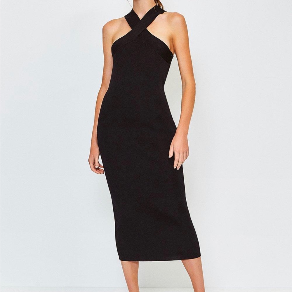 Karen Millen Knit Formal Dress Size 10 US